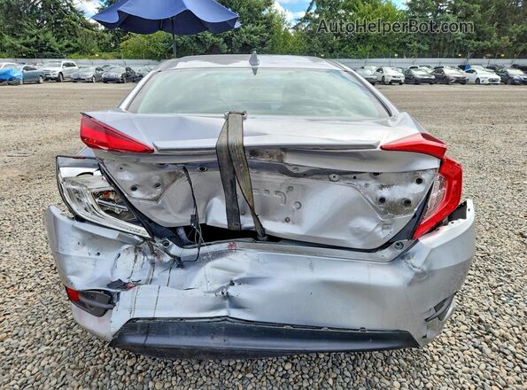 19XFC1F9XGE202228 2016 HONDA CIVIC Серебряный Вид сзади