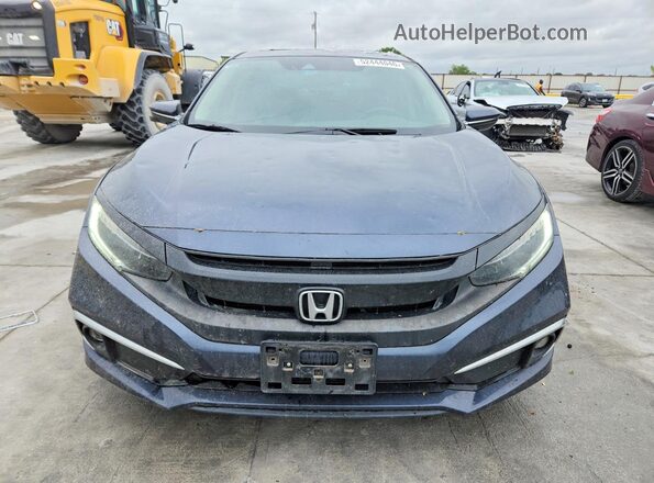 19XFC1F9XLE005375 2020 HONDA CIVIC Blue Front view