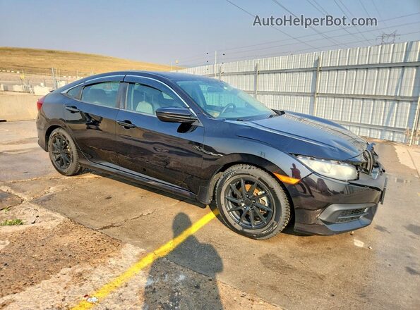 19XFC2E50GE036502 2016 HONDA CIVIC Черный Передняя правая четверть