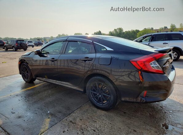 19XFC2E50GE036502 2016 HONDA CIVIC Черный Задняя левая четверть