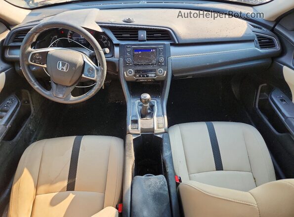 19XFC2E50GE036502 2016 HONDA CIVIC Черный Вид панели приборов