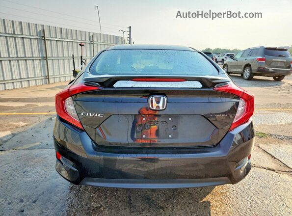 19XFC2E50GE036502 2016 HONDA CIVIC Черный Вид сзади