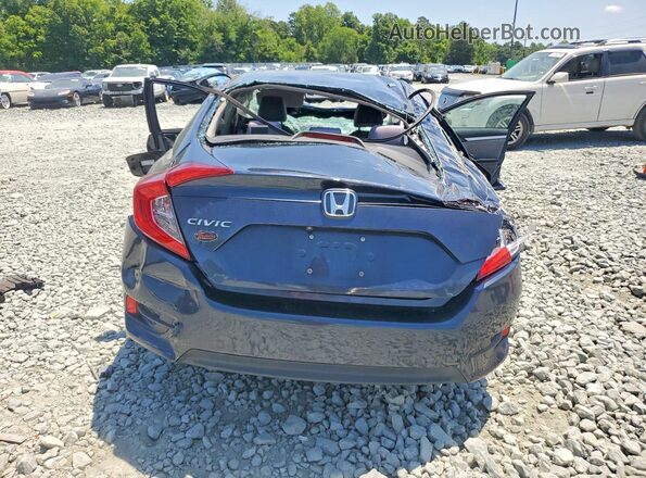 19XFC2E52HE011487 2017 HONDA CIVIC Blue Вид ззаду