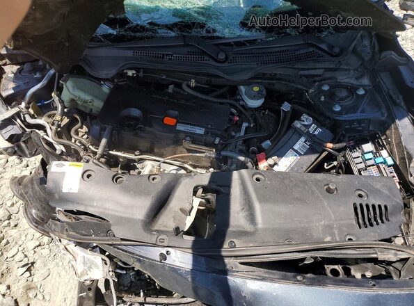 19XFC2E52HE011487 2017 HONDA CIVIC Blue Вид задньої частини салону