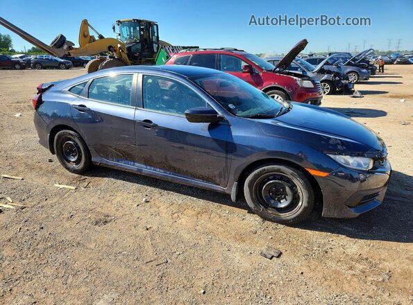 19XFC2E52HE017788 2017 HONDA CIVIC Blue Передня права чверть