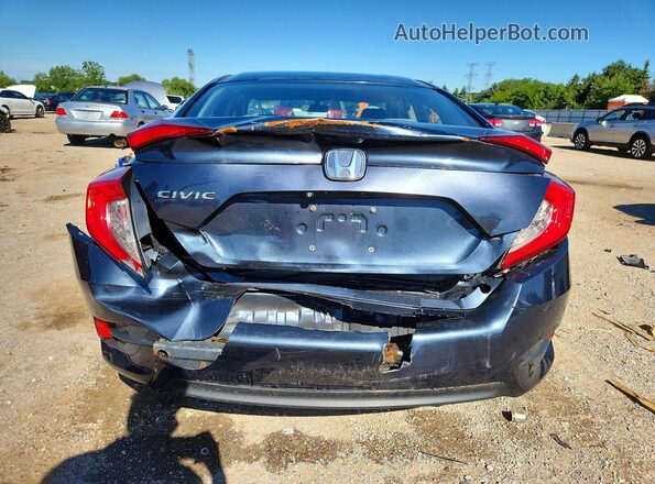 19XFC2E52HE017788 2017 HONDA CIVIC Blue Вид ззаду