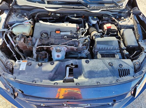 19XFC2E52HE017788 2017 HONDA CIVIC Blue Вид задньої частини салону