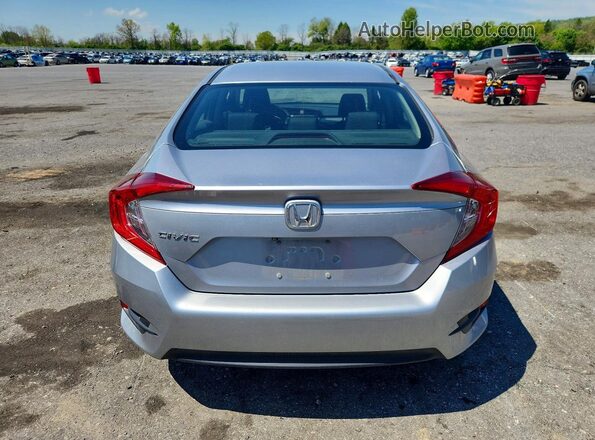 19XFC2E52JE032877 2018 HONDA CIVIC Silver Вид ззаду
