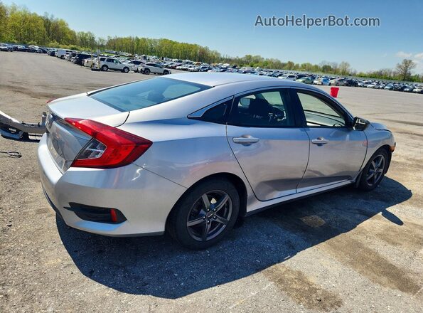 19XFC2E52JE032877 2018 HONDA CIVIC Silver Задня права чверть