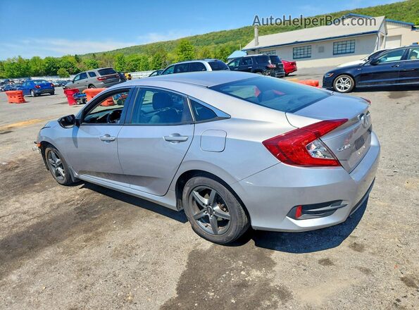 19XFC2E52JE032877 2018 HONDA CIVIC Silver Задня ліва чверть