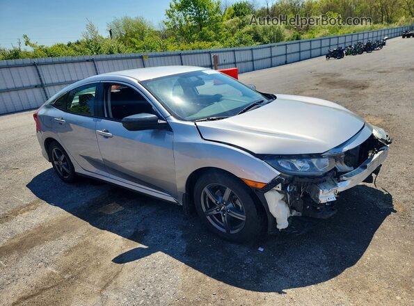 19XFC2E52JE032877 2018 HONDA CIVIC Silver Передня права чверть