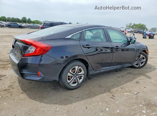 19XFC2E54GE080955 2016 HONDA CIVIC Black Задня права чверть
