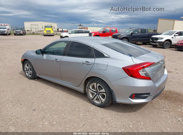 19XFC2E56HE028017 2017 HONDA CIVIC Серебряный Задняя левая четверть
