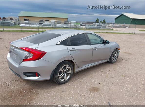 19XFC2E56HE028017 2017 HONDA CIVIC Серебряный Задняя правая четверть