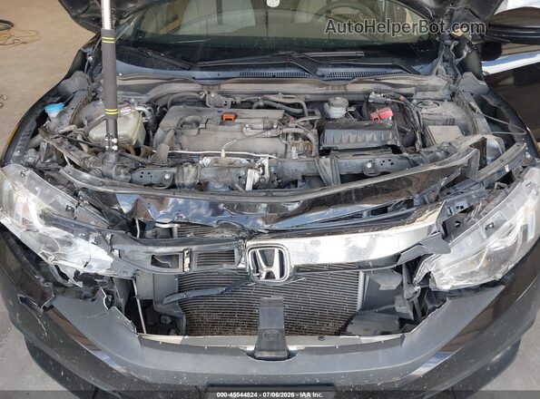 19XFC2E56HE072955 2017 HONDA CIVIC Black Вид ззаду