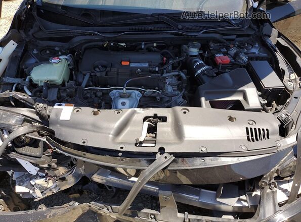 19XFC2E58GE039325 2016 HONDA CIVIC Black Vista interior trasera