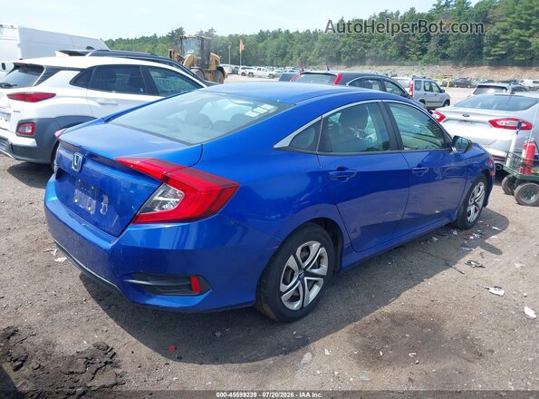 19XFC2E58JE026002 2018 HONDA CIVIC Blue უკანა მარჯვენა