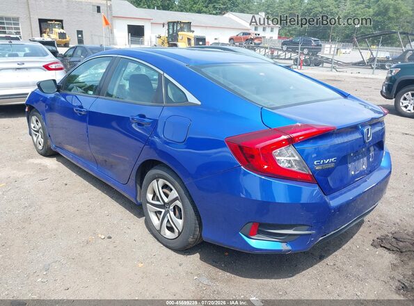 19XFC2E58JE026002 2018 HONDA CIVIC Blue უკანა მარცხენა