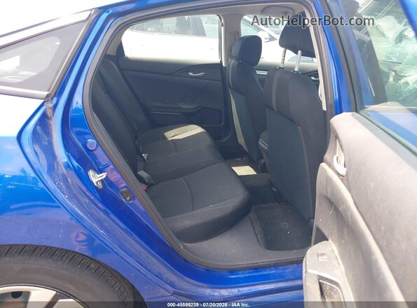 19XFC2E58JE026002 2018 HONDA CIVIC Blue VIN კოდის სტიკერის ხედი