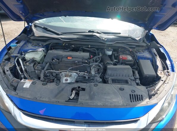 19XFC2E58JE026002 2018 HONDA CIVIC Blue უკანა ხედი