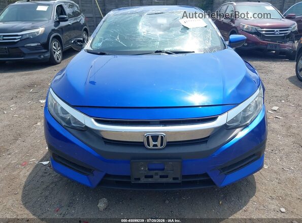 19XFC2E58JE026002 2018 HONDA CIVIC Blue ხელსაწყოთა პანელის ხედი