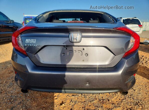 19XFC2E5XGE004592 2016 HONDA CIVIC Gray Rear view