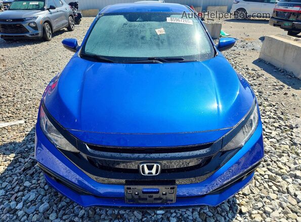 19XFC2E80LE011474 2020 HONDA CIVIC Blue Vista frontal