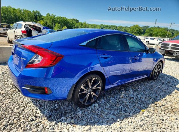 19XFC2E80LE011474 2020 HONDA CIVIC Blue Trasero derecho