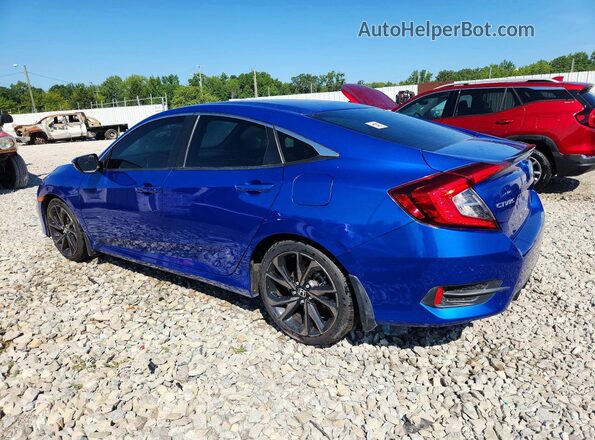 19XFC2E80LE011474 2020 HONDA CIVIC Blue Trasero izquierdo