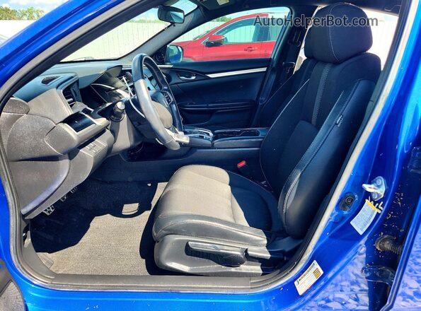 19XFC2E80LE011474 2020 HONDA CIVIC Blue Vista interior delantera