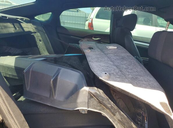 19XFC2E82KE015881 2019 HONDA CIVIC Black Հետևի նստատեղերի տեսք