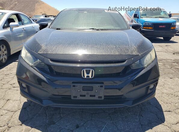 19XFC2E82KE015881 2019 HONDA CIVIC Black Դիմացի տեսք
