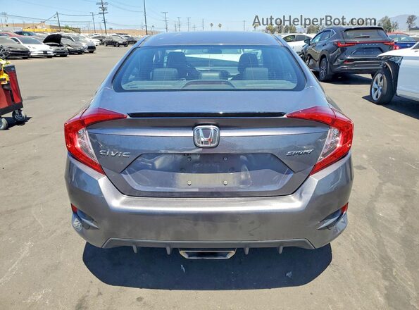 19XFC2E86KE044364 2019 HONDA CIVIC Charcoal Vista trasera