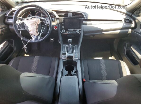 19XFC2E86KE044364 2019 HONDA CIVIC Charcoal Vista del salpicadero