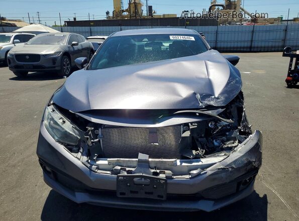 19XFC2E86KE044364 2019 HONDA CIVIC Charcoal Vista frontal