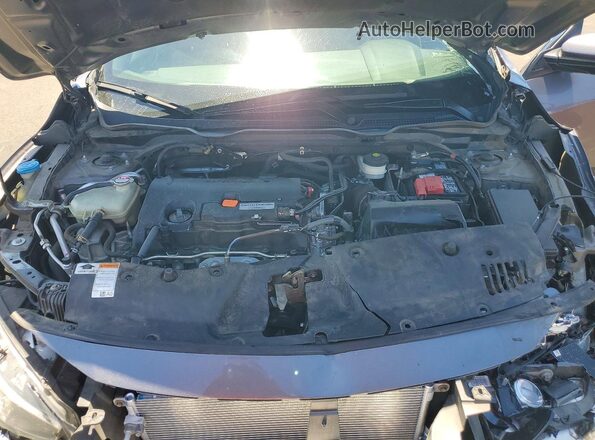 19XFC2E86KE044364 2019 HONDA CIVIC Charcoal Vista interior trasera