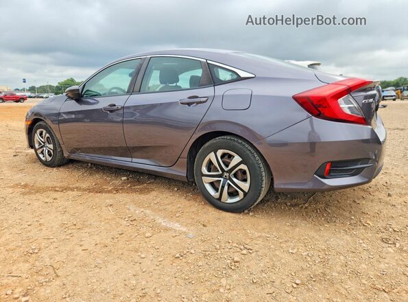 19XFC2F50GE000632 2016 HONDA CIVIC Gray Հետևի ձախ