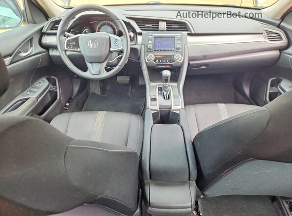 19XFC2F50GE000632 2016 HONDA CIVIC Gray Առջևի վահանակի տեսք