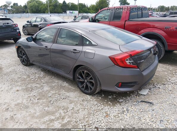 19XFC2F50GE005295 2016 HONDA CIVIC Gray Rear left
