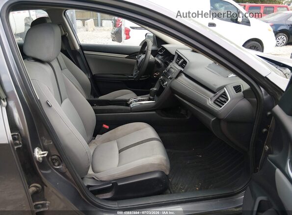 19XFC2F50GE005295 2016 HONDA CIVIC Gray Front interior view