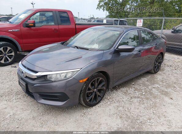 19XFC2F50GE005295 2016 HONDA CIVIC Gray Front left