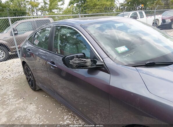 19XFC2F50GE005295 2016 HONDA CIVIC Gray Front view
