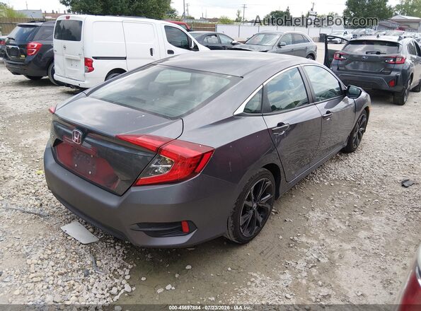 19XFC2F50GE005295 2016 HONDA CIVIC Gray Rear right