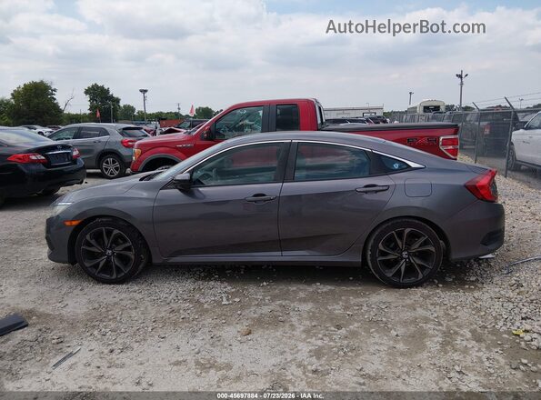 19XFC2F50GE005295 2016 HONDA CIVIC Gray 360 interior view