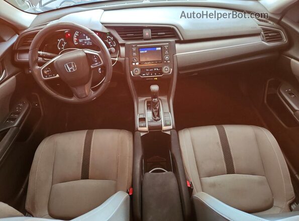 19XFC2F50GE006401 2016 HONDA CIVIC Gray Вид панелі приладів