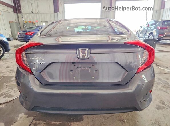 19XFC2F50GE006401 2016 HONDA CIVIC Gray Вид ззаду