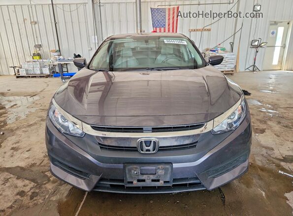 19XFC2F50GE006401 2016 HONDA CIVIC Gray Вид спереду