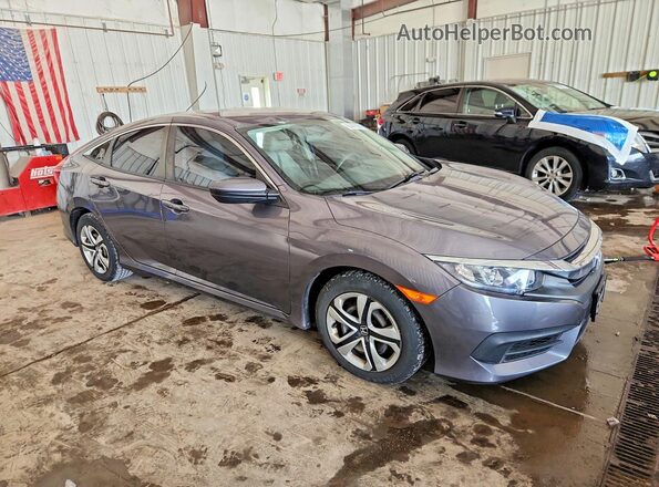 19XFC2F50GE006401 2016 HONDA CIVIC Gray Передня права чверть