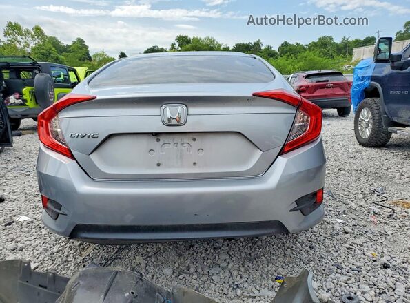 19XFC2F50GE026521 2016 HONDA CIVIC Silver Вид ззаду