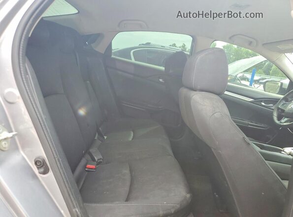 19XFC2F50GE026521 2016 HONDA CIVIC Silver Вид задніх сидінь
